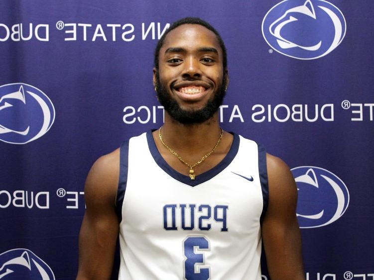 Penn State DuBois senior basketball player Jaiquil Johnson.